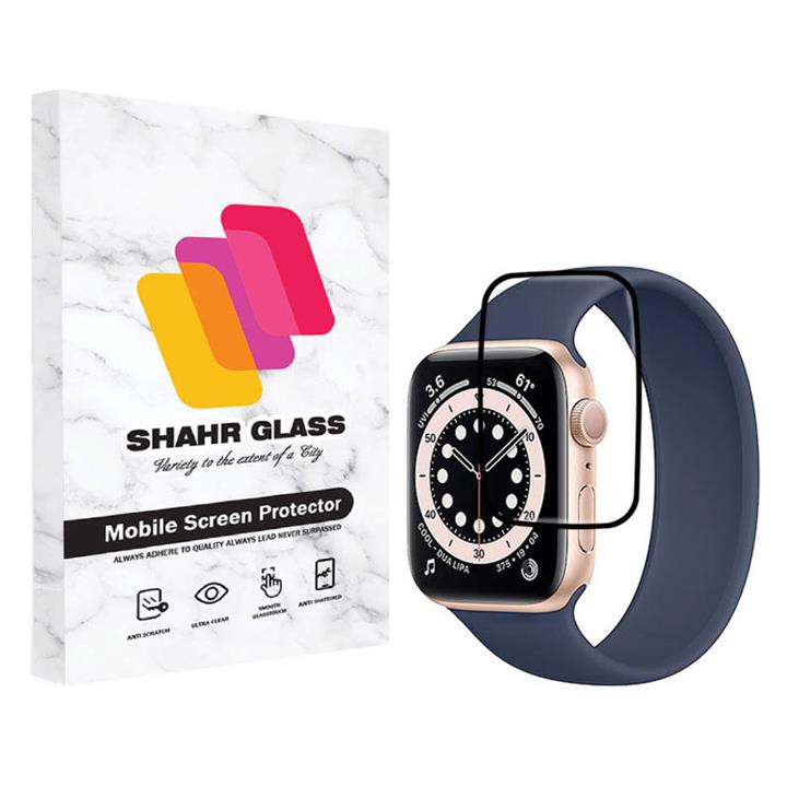 محافظ صفحه نمایش شهر گلس مدل PMMA مناسب برای  اپل واچ Series 6 Aluminum 40mm Shahr Glass PMMA Screen Protector For Smart Watch Series 6 Aluminum 40mm